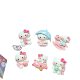 Cute cartoon kitty kt cat diy cream glue homemade mobile phone case shoe buckle hairpin resin accessories