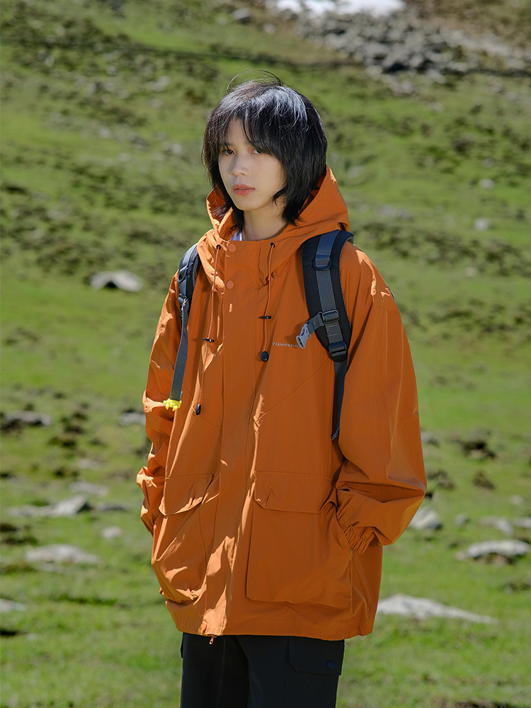 Travel windproof waterproof climbing jacket for men and women for…