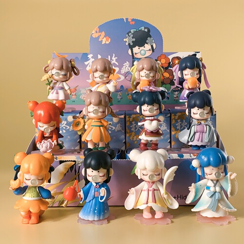 Ruolai Blind Box Series Twenty-Four Solar Terms: Autumn Harvest, Winter Hidden, Spring Birth, Summer Growth, Lin Sen’s unknown hand-made ornaments