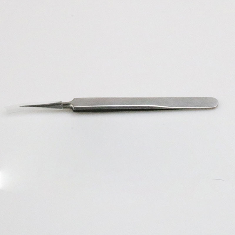 Gran venta al por mayor pinzas de acero inoxidable acné clip apretón acné blackhead eliminación codo acné aguja doble gancho herramienta de belleza