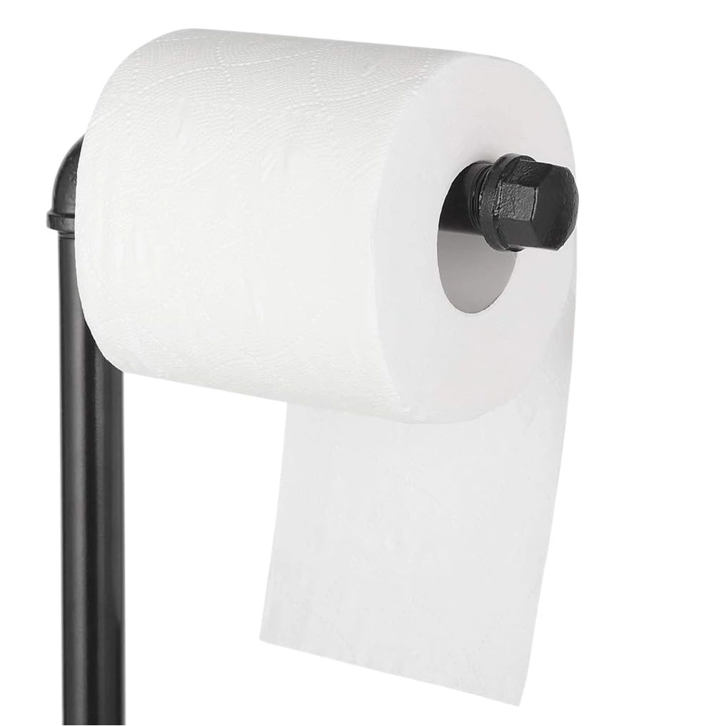 Полка для гигиенических салфеток стоячий трансграничный специально для американского рулонного бумажного кронштейна черный ретро-диспенсер для туалетных полотенец