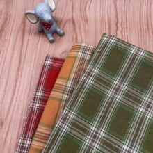 21s 100%全棉色织格布 一花三色 夏季衬衫裙子睡衣面料 厂家直供