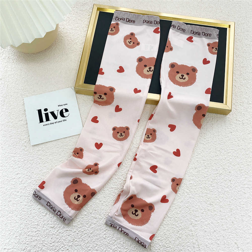 Fruit Cartoon Summer Sunscreen Arm Sleeves Female Online Influencer Xuan Ya Trendy Ins Driving Ice Silk Sleeve Covers Arm Arm Guard display picture 16