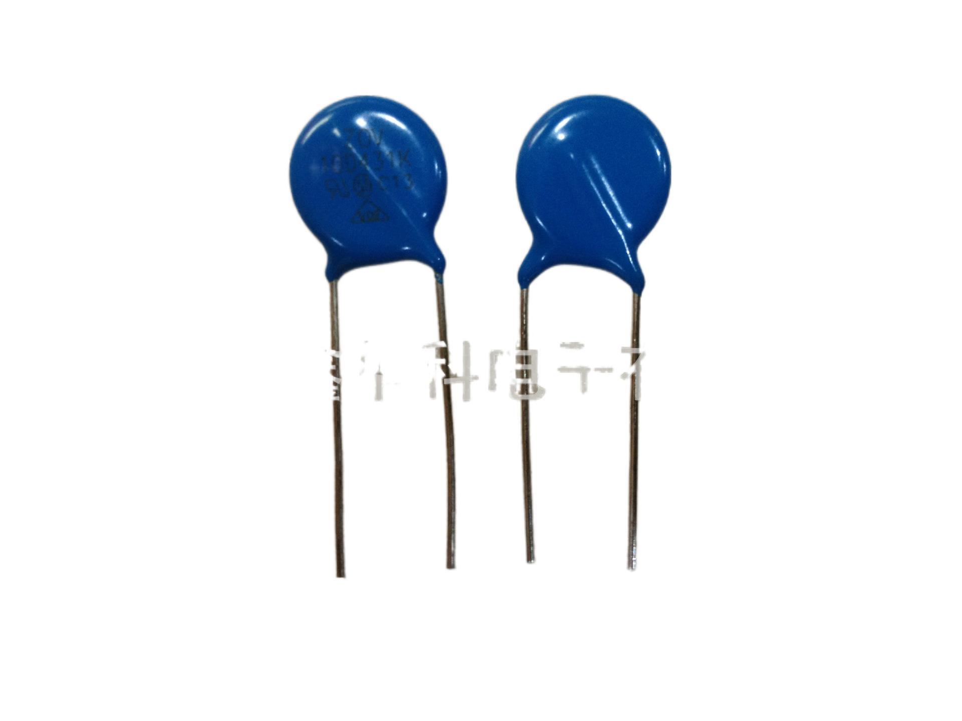 压敏电阻 10MM 10D431K 430V 突波器 二三级管