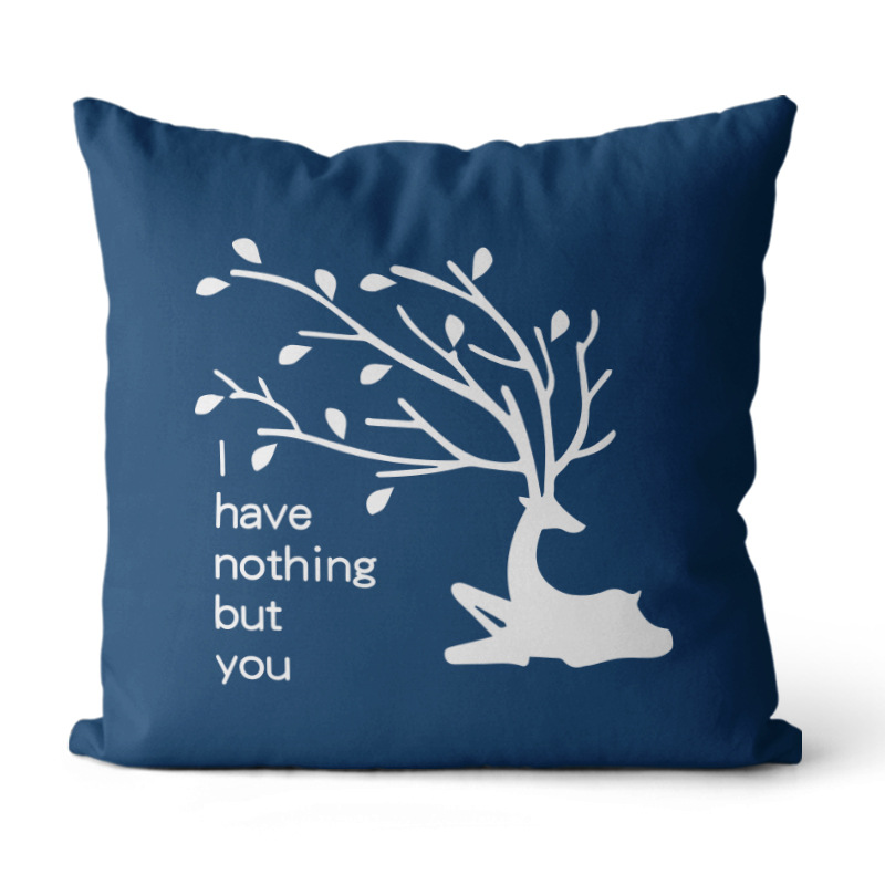 Funda de almohada de felpa, cojín de estilo lindo, almohada decorativa, cojín de sofá, almohada de respaldo para cama