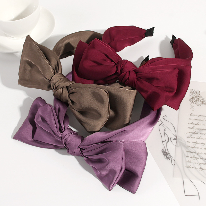 Fashion Bow Knot Cloth Hair Band display picture 3