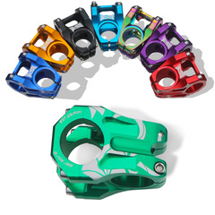 Mountain bike hollow handlebar stem, road bike speed reduction short handlebar stem, aluminum hollow stem parts 31.8mm