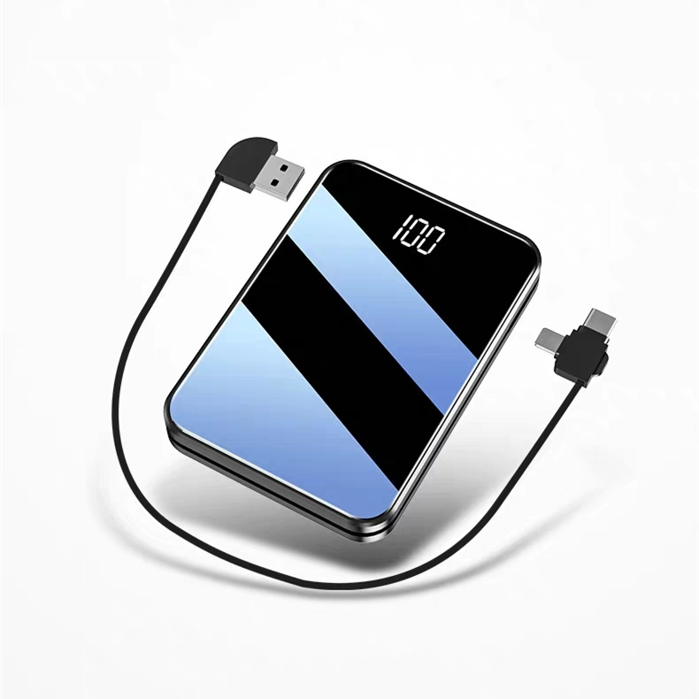 Portable Power Bank 20000mah With Built-in Cable And Fast Charge_voghion.com