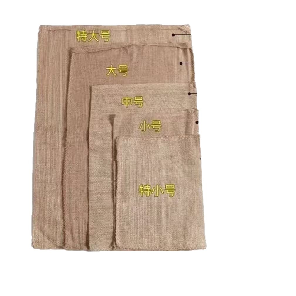 Fábrica de fuente antigua bolsa de yute en granos hardware saco de control de inundaciones saco de mantenimiento de pavimento