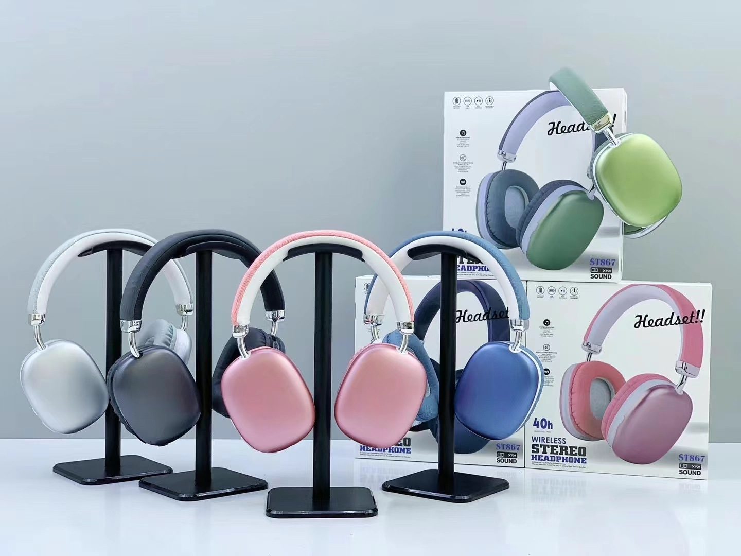 Nuevos productos de comercio exterior SY - 867 auriculares Bluetooth inalámbricos deportivos juegos de música auriculares Bluetooth general al por mayor