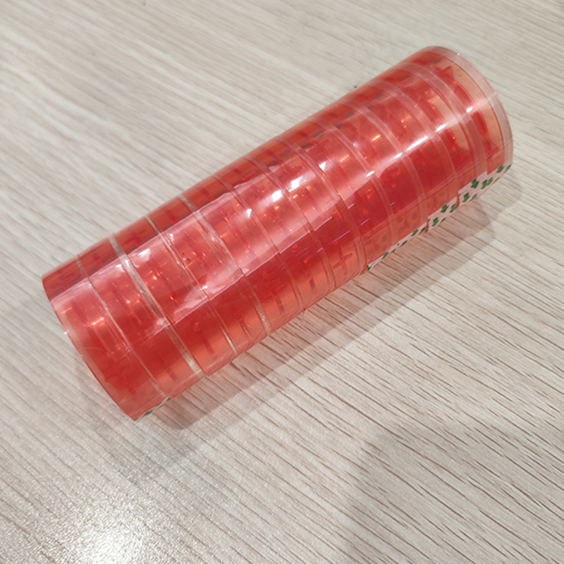 Cinta adhesiva transparente, cinta adhesiva pequeña, cinta especial para floristería para atar flores, oficina, manualidades, uso doméstico, fácil de rasgar, fácil de pegar, alta transparencia