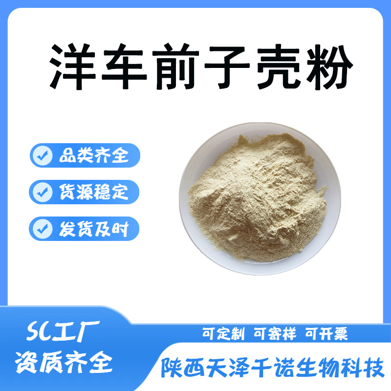 洋车前子壳粉 多规格圆苞车前子壳粉 洋车前子提取物欢迎咨询kg