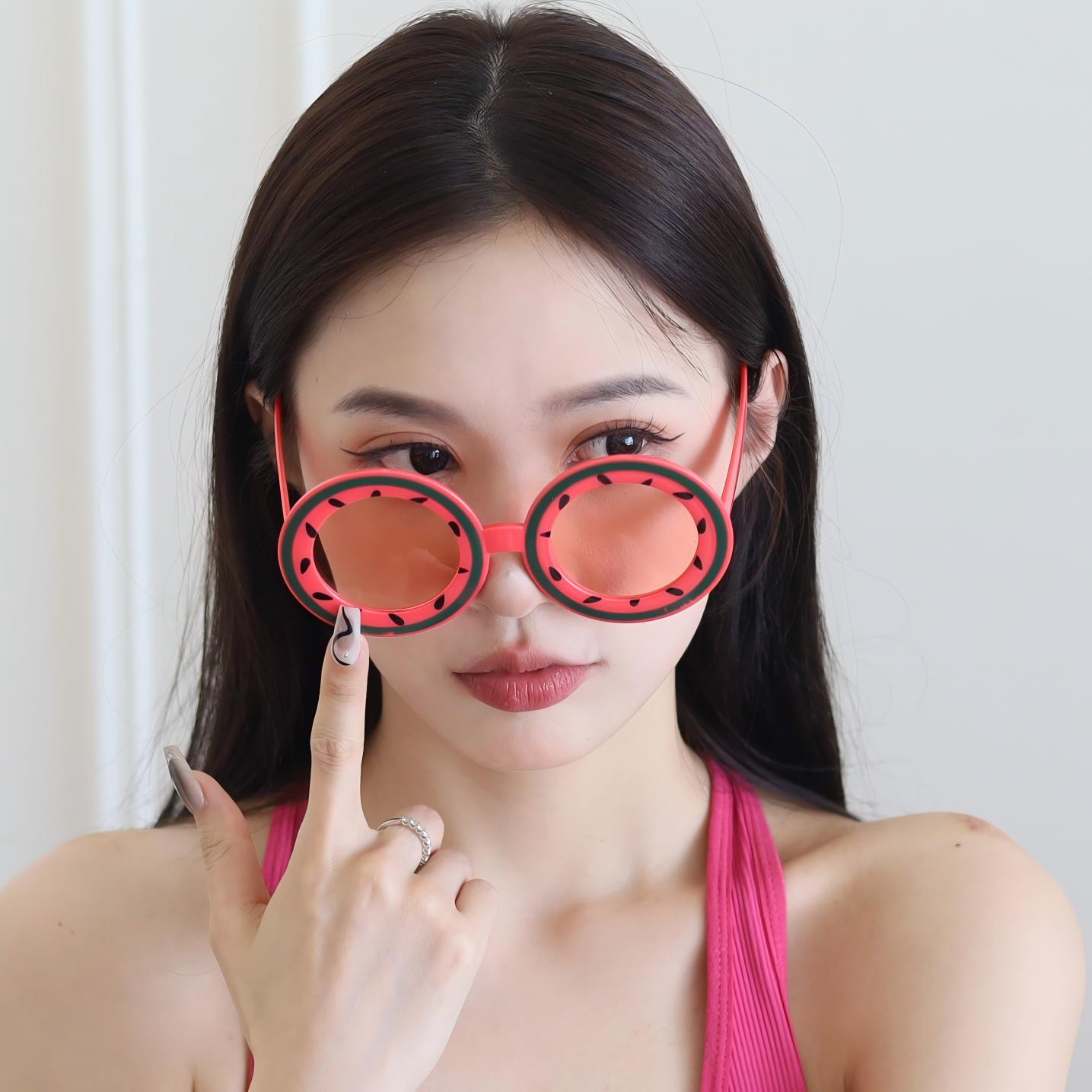 Gafas de Fiesta de Frutas de Plástico ABS Decorativas Estilo Hawaiano para Fiestas y Playa image 5