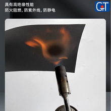 聚四氟乙烯单面涂层玻璃纤维布耐高温防腐包覆特氟龙玻纤防火布