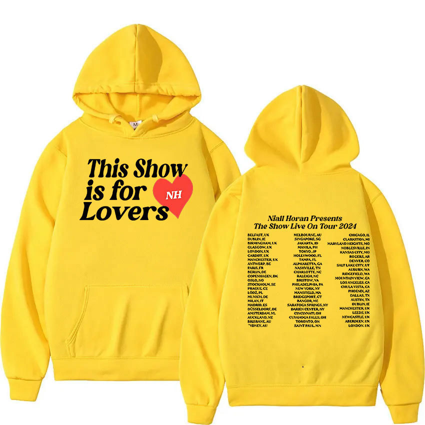 Niall Horan The Show Live on Tour 2024 New Album Hoodie Men
