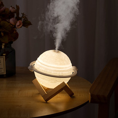 New cross-border USB planet humidifier Jupiter humidifier office bedroom hydrating atmosphere night lamp ornaments