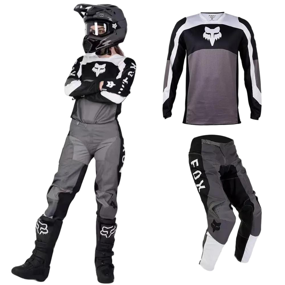 New Downhill Suit Cross-Border Mountain Bike Riding Suit Quick-Drying Breathable Sweat-Wicking Downhill Suit Foreign Trade Ready Stock
