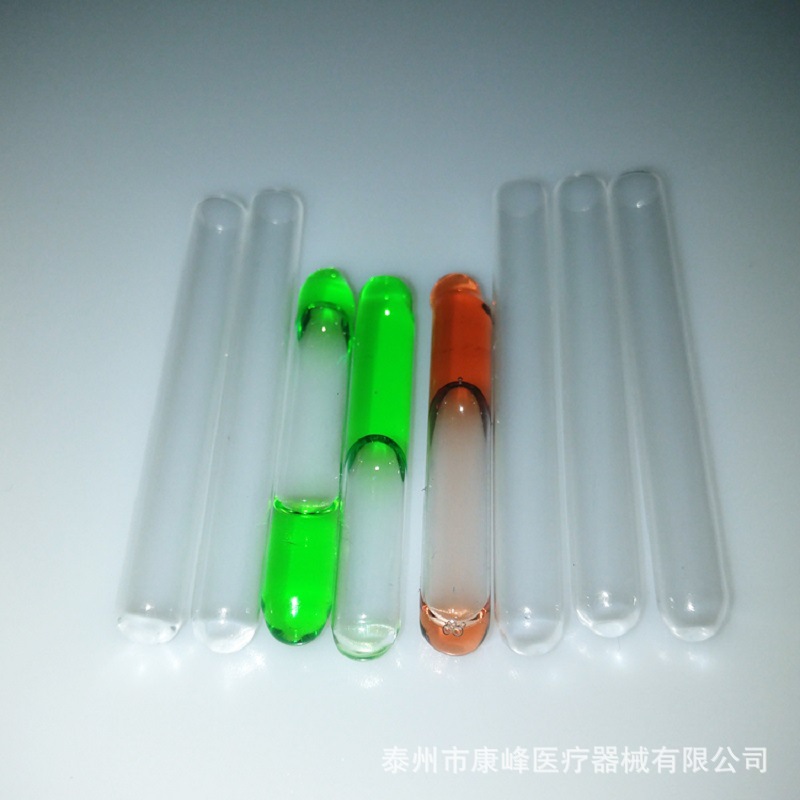 薄壁玻璃试管 外径7.8壁厚0.25MM高硼硅一次性易碎玻璃 可灌装