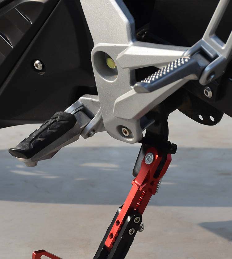 Suitable for Electric Motorcycles, Adjustable Side Stand, Heightening Long Side Support, Parking Stand for Niu Ninebot, Deep Kickstand