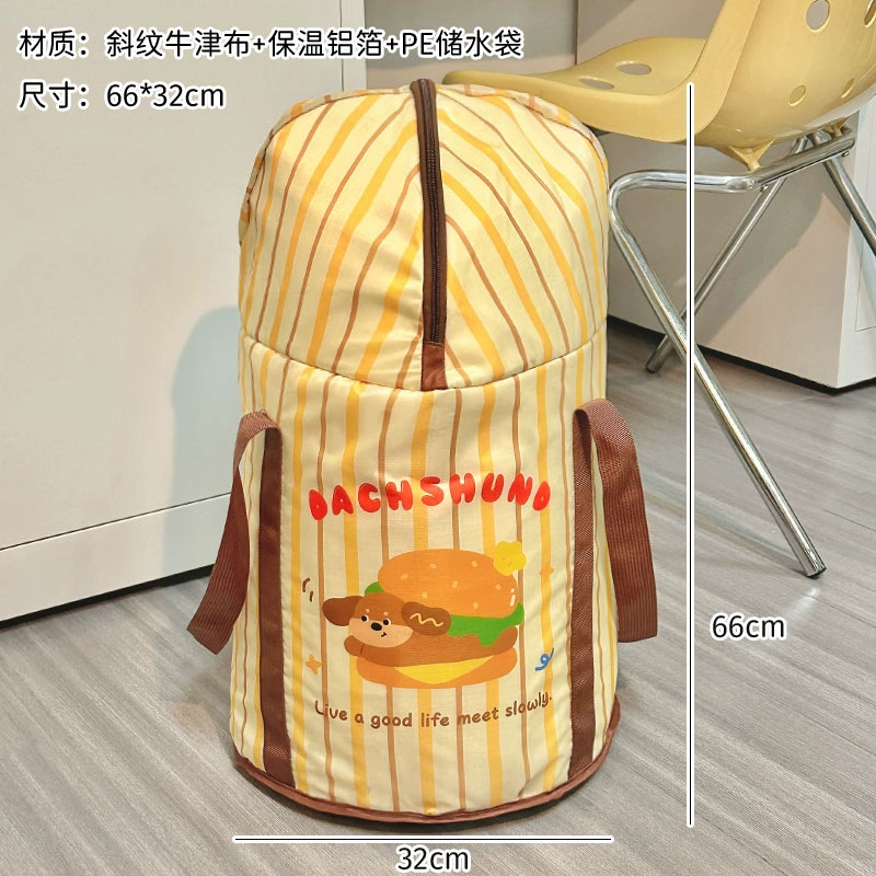 Foldable Handheld Thermos, Portable Home Use, Keeps Constant Temperature, Compact