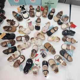 温州品牌杂款宝宝皮鞋公主鞋小女孩儿童软底防滑宝宝学步单鞋批发