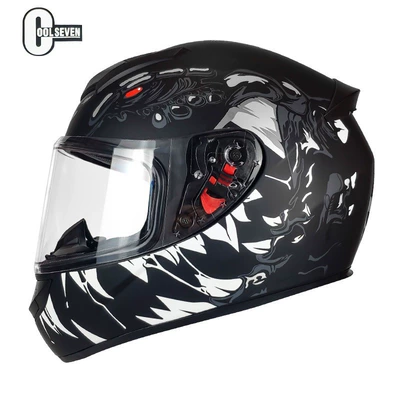 lens motorcycle electric car safety, Motosiklet kaskı (dəbilqə) - venom-three-with-lens-m