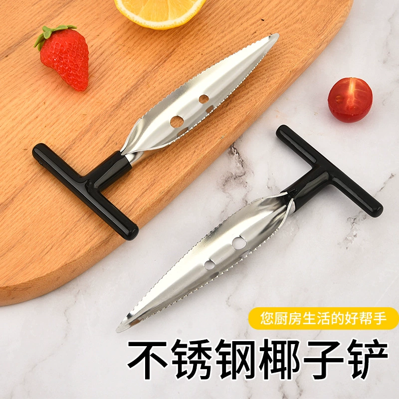 Трансграничная нержавеющая сталь Кокосовая кокосовая колбочка инструмент для перфорации