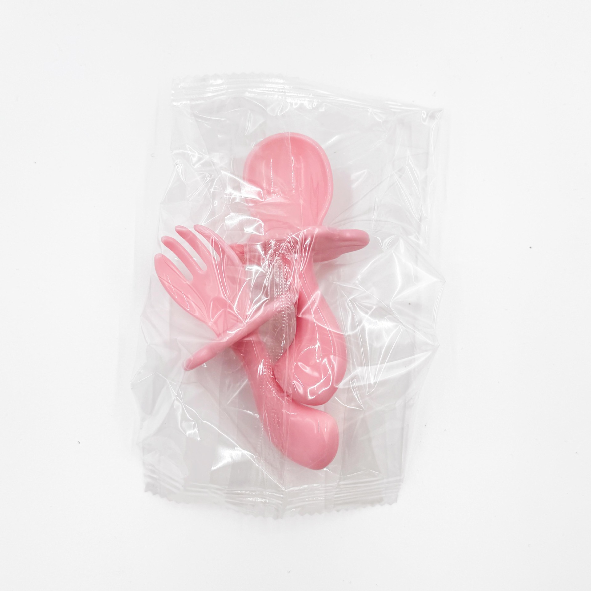 Bebé bebé mango corto nube cuchara tenedor bebé comiendo entrenamiento cuchara tenedor traje anti-estrangulamiento cuchara niños vajilla