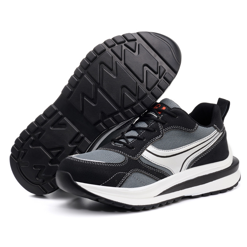 跨境新款劳保鞋男防砸防刺穿钢包头透气轻便四季工作防护安全鞋女