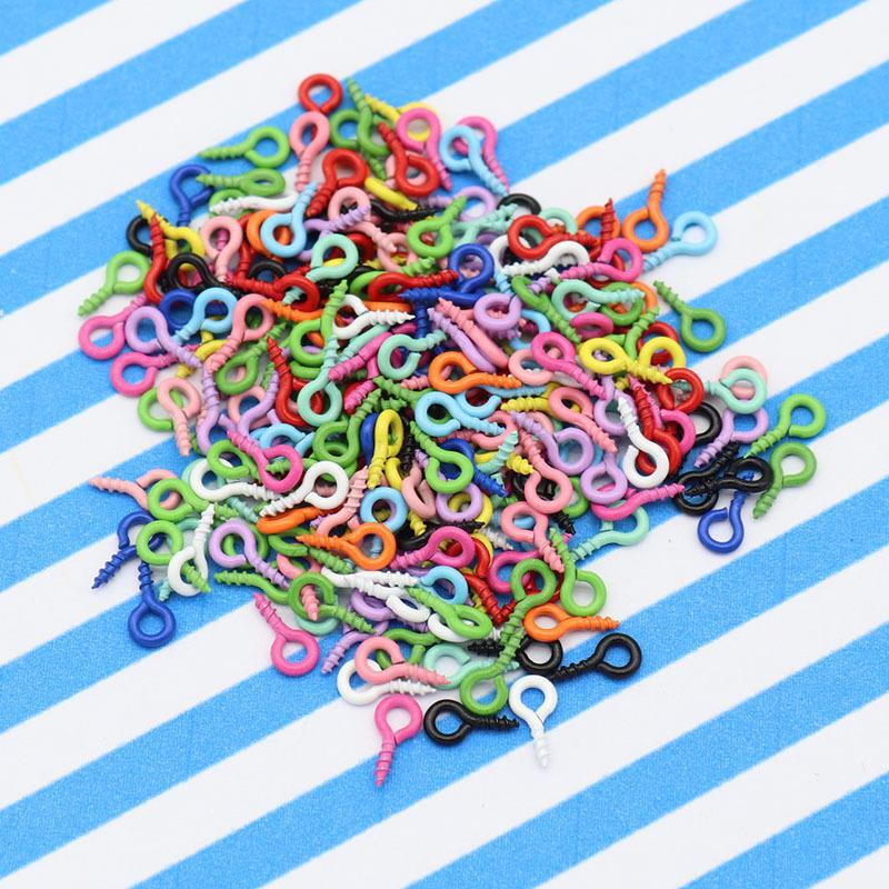 4 * 8mm alloy color adjustable ring sheep eye screw sheep eye nail sheep angle nail jewelry accessories 4 * 8mm alloy color adjustable ring sheep eye screw sheep eye nail sheep angle nail jewelry accessories
