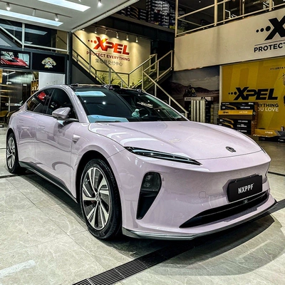 Auto Color Change Film: Wrap, Full Vehicle Color Change Film - misty-gray-purple-nationwide-construction-package-default-item