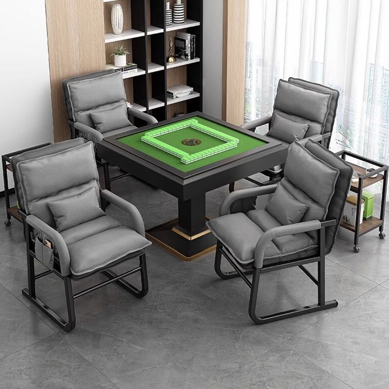 棋牌室专用打麻将椅子久坐舒服折叠椅凳子办公椅麻雀沙发椅电脑椅