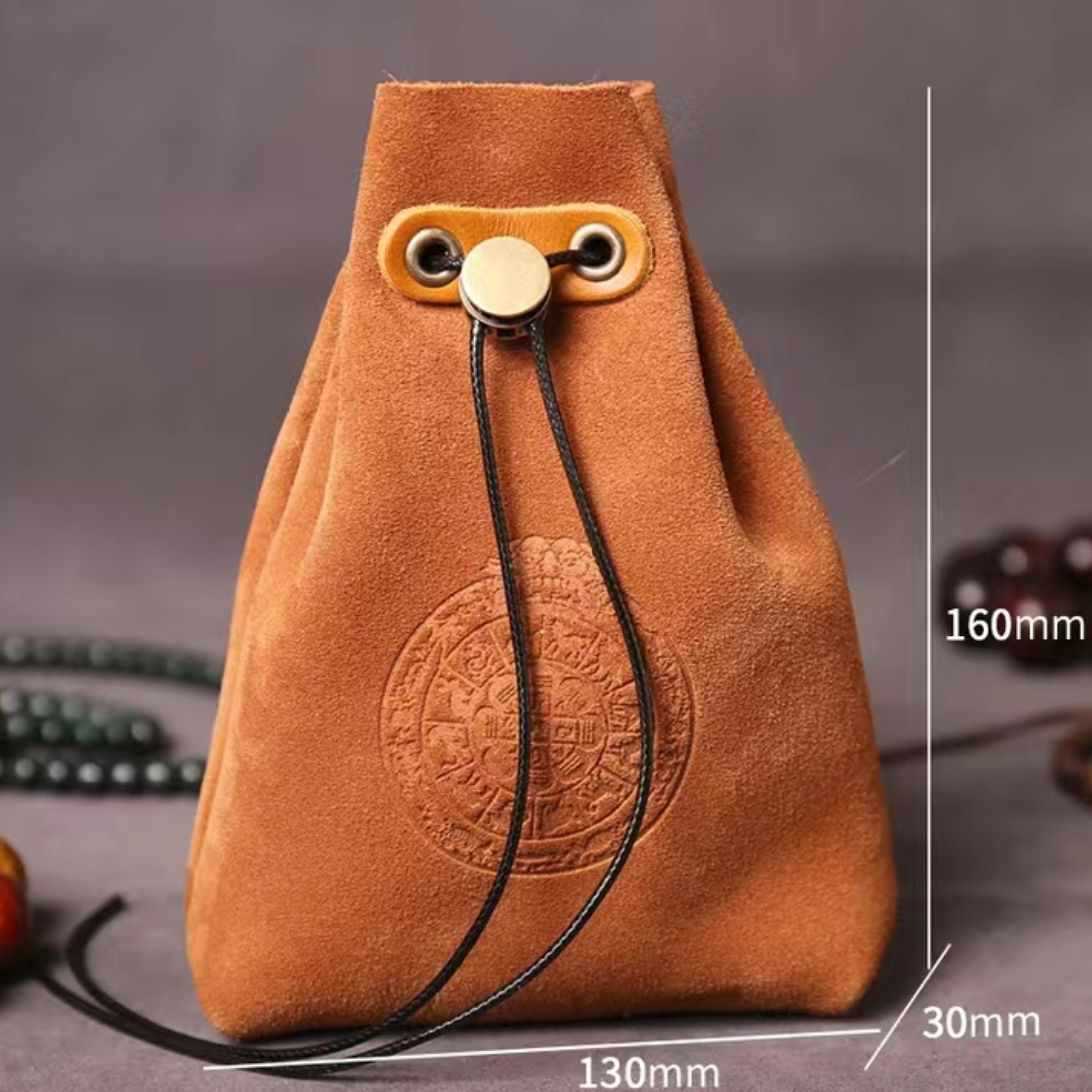 브라운 4/실형 더블 레이어 팔찌 가방(대형)