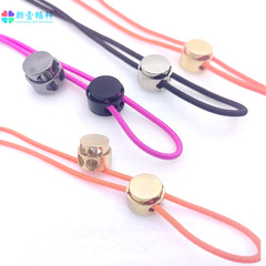 金屬雙孔彈簧扣吊鐘收緊扣鬆緊調節扣定繩扣穿繩扣豬鼻扣卡扣