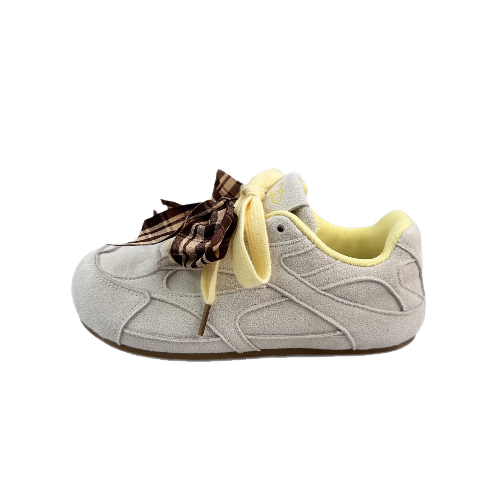 Yuanbo FeoMeng Fashion Retro Gundam zapatos de entrenamiento de otoño y invierno 2025 zapatos blancos casuales para mujeres zapatos deportivos