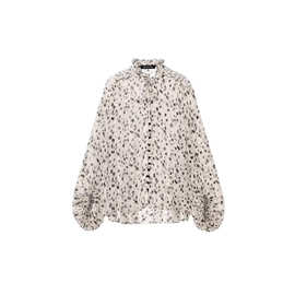 2025夏季新款女装 欧美时尚街头百搭遮肉系列波点衬衫 3562571