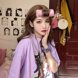 卷发球、发卷;洗衣球;刘海贴