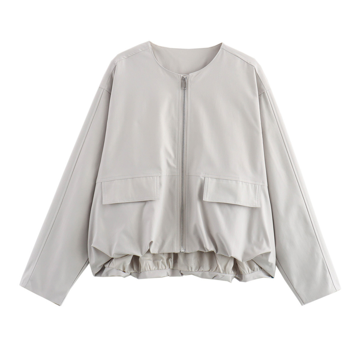 Giacca a vento casual da donna, da strada, all'aperto, 2024, A14069_voghion.com