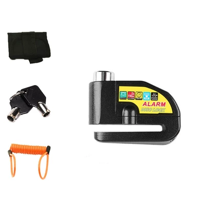 Motorcycle Lock — Bicycle Brake Disc Lock, Aluminum