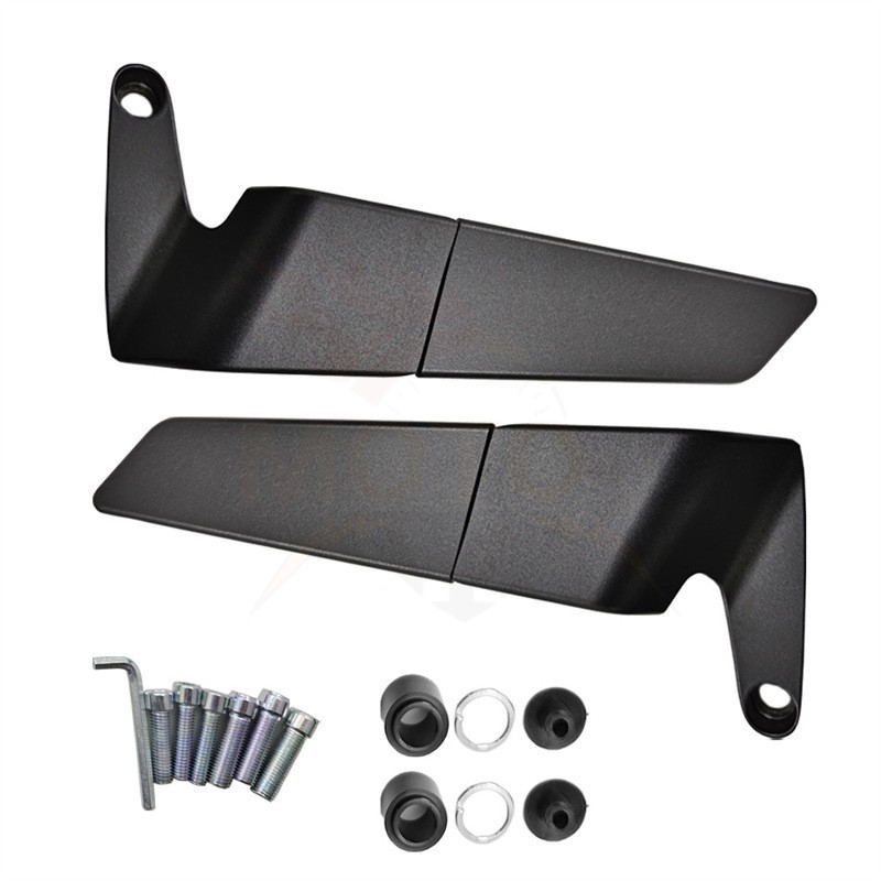 Para Kawasaki Z900 Z650 2021 - 2023 Espejo retrovisor de motocicleta Espejo de ala de contacto Espejo retrovisor ajustable