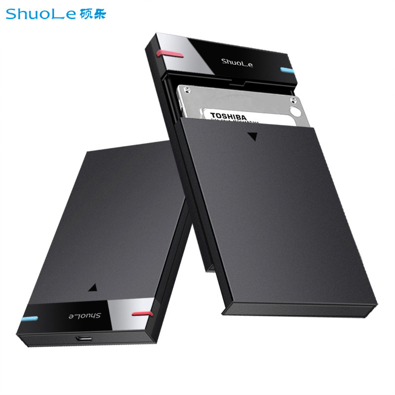 type-c mobile hard disk box 2.5 inch ssd solid state drive shell sata serial notebook external box type-c mobile hard disk box 2.5 inch ssd solid state drive shell sata serial notebook external box