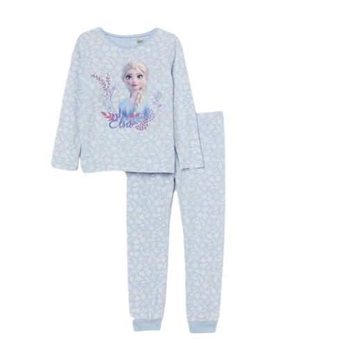 Children's Pajamas Set  New Korean Spring and Autumn Style Girls' Home Clothes Two-piece Set for Large Children and Large Children, Trendy Air-Conditioning Clothes