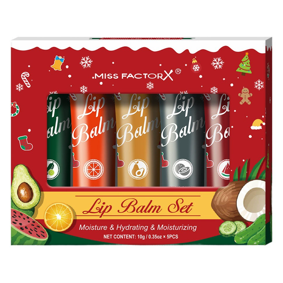 Только для внешней торговли бальзам для губ набор фруктовый аромат увлажняющий увлажняющий увлажняющий гель для губ