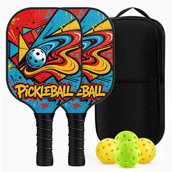 Pickleball Racket Brand Same Model Pickleball Racket Carbon Fiber T700 Full Set Pickleball Paddle Fiberglass