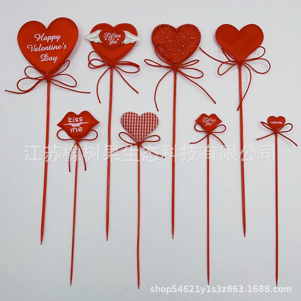 Буквы на ткани с принтом на День Святого Валентина, золотой порошок, плед, праздничные украшения для губ любви