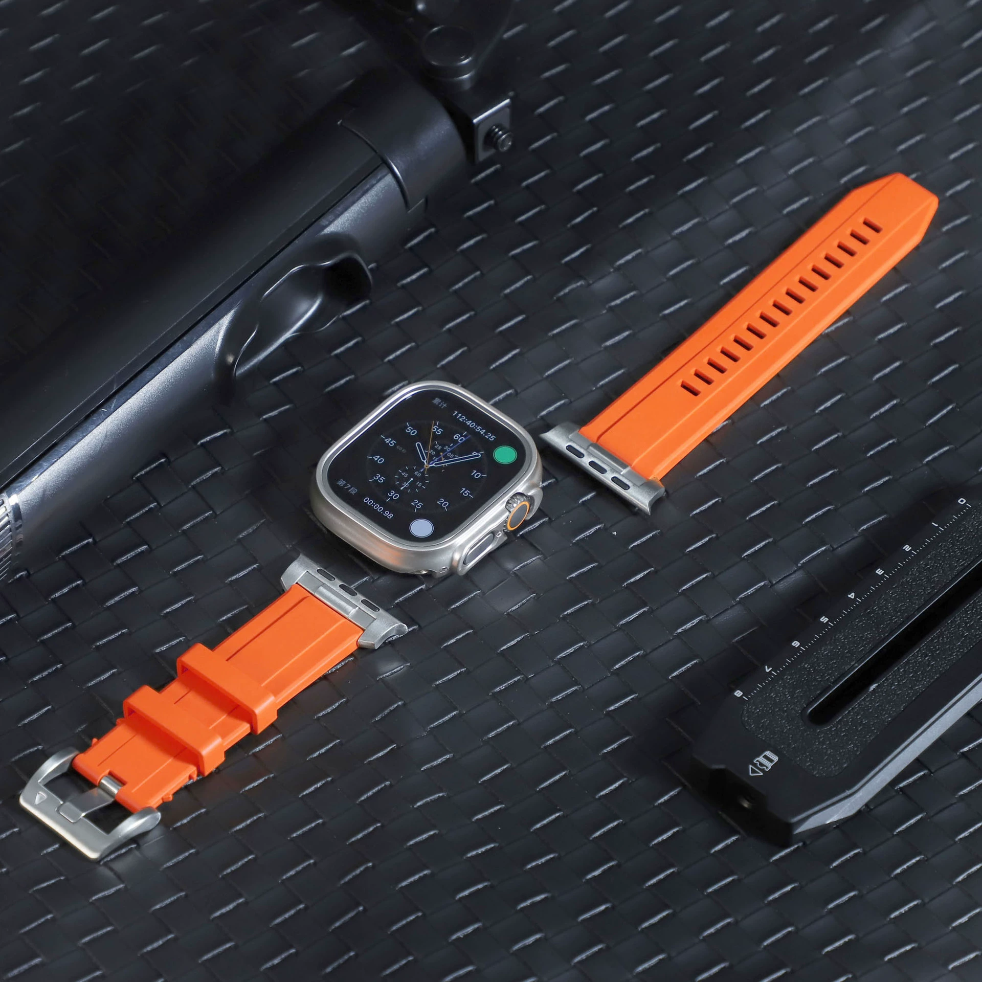 Товар для AppleWatch Ultra с датчиком Apple Advanced монохромный силиконовый ремешок S10 ремешок