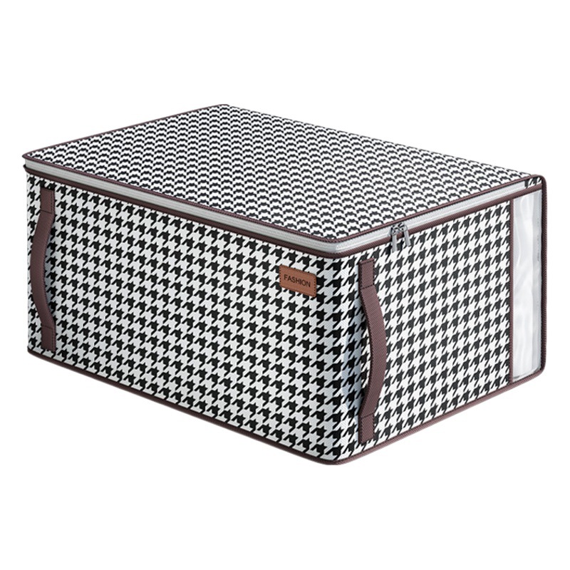 Bolsa de almacenamiento de ropa bolsa de almacenamiento de edredón de gran capacidad a prueba de polvo ropa a prueba de humedad bolsa móvil embalaje de equipaje de pata de gallo