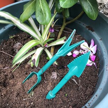 批发移苗器园艺工具套装加大号打孔器两件套多肉植物育苗起苗器