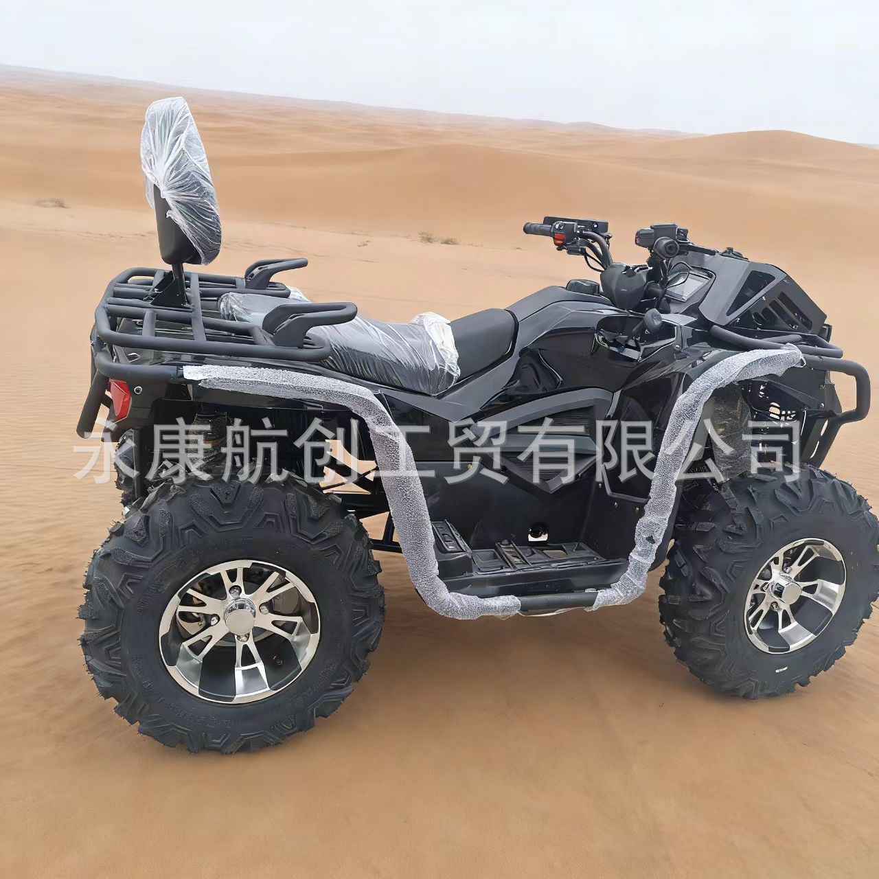 Fábrica de fuente 402CC cuatro tracción coche de playa de doble asiento todo terreno ATV de cuatro ruedas motocicleta granja coche eléctrico