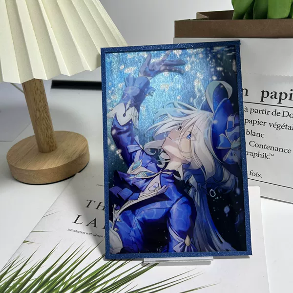 Acrylic color paper to map custom acrylic borderless double flash color paper animation peripheral drawing sign board custom-made